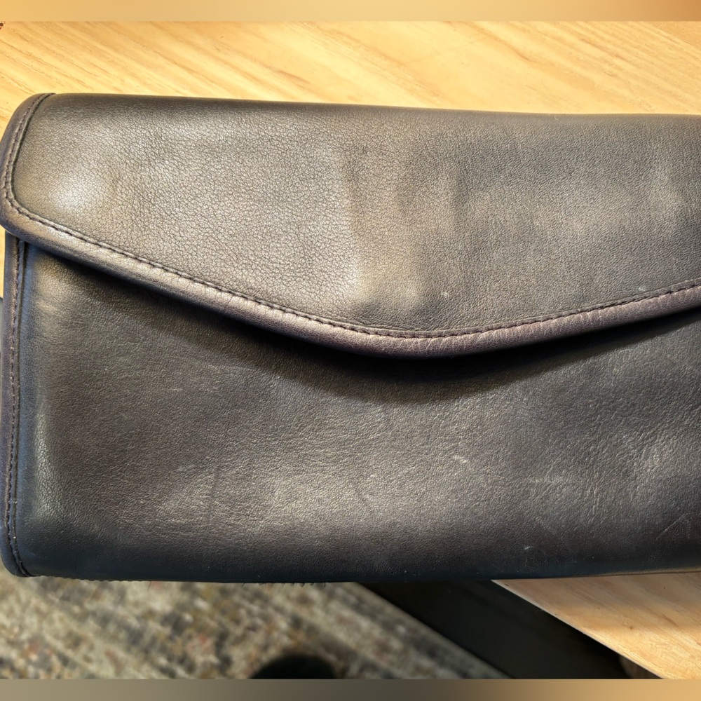 Vintage Coach Envelope Clutch